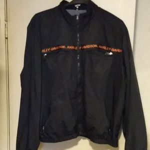 A Harley Davidson spring or fall coat